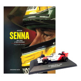 Livro Ayrton Senna: Uma Lenda A Toda Velocidade - Edição Especial Com Miniatura Da Mclaren