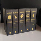 Livro Box As Crônicas De Gelo E Fogo (volumes 1,2,3,4, E 5) - George R. R. Martin [2014]