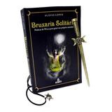 Livro Bruxaria Solitária Kit Punhal Colar Triluna Livro 