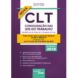 Livro Clt 2018. Consolidação Das Leis Do Trabalho