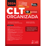 Livro Clt Organizada - Consolidação Das Leis De Trabalho
