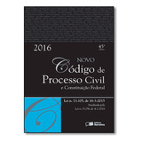 Livro Código De Processo Civil E Constituição Federal - 2016