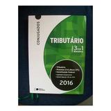 Livro Códigos 3 Em 1: Tributário / Processo Civil / Constituição Federal - Editora Saraiva [2016]