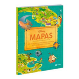 Livro Com Mapas Dos Filmes Clássicos Da Disney Capa Dura