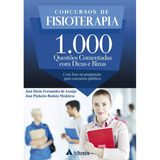 Livro Concursos De Fisioterapia - 1000