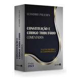 Livro Constituição E Código Tributário Nacional Comentados -