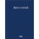Livro Conta Corrente Grande Com 50 Fls Tilibra 01687