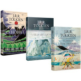 Livro Contos Inacabados + O Hobbit + O Silmarillion
