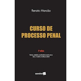 Livro Curso De Processo Penal - Renato Marcão [2019]