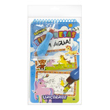 Livro De Colorir Aqua Book Surpresas Com Água - Unicórnios
