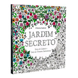 Livro De Colorir Jardim Secreto - Antiestresse