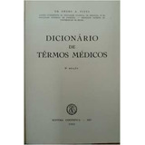 Livro Dicionário De Termos Médicos - Pedro A. Pinto [1962]