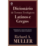 Livro Dicionário De Termos Teológicos Latinos
