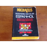 Livro Dicionário Escolar Espanhol Michaelis