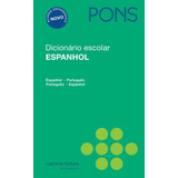 Livro Dicionário Escolar Espanhol Pons