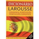 Livro Dicionário Larousse - Espanhol/português Português/esp