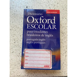 Livro Dicionário Oxford Escolar Para Estudantes Brasileiros
