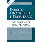 Livro Direito Financeiro E Tributário Para Concurso De Juiz 