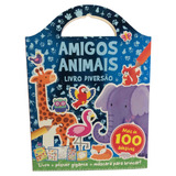 Livro Diversão Amigos Animais: Kit Com 1 Livro De Colorir De 12 Páginas + 2 Folhas De Adesivos + Moldes + 1 Pôster, De Richards, Caroline. Série Livro Diversão Editora Girassol Brasil Edições Eireli, 