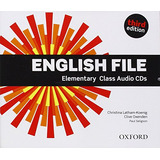 Livro English File Third Edition Elementary Class Audio Cds
