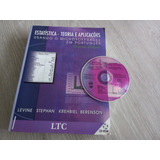 Livro Estatistica - Teoria E Aplicacoes Usando Excel + Cd !!