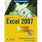 Livro Excel 2007 De Claudia Valdes-miranda Cros Ed: 1
