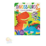 Livro Figurinhas De Colar De Dinossauros