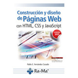 Livro Fisico -  Construcción Y Diseño De Páginas Web Con Html, Css Y Javascript. Edición 2023