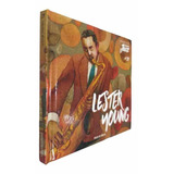 Livro Físico Com Cd Coleção Folha Lendas Do Jazz Volume 24 Lester Young
