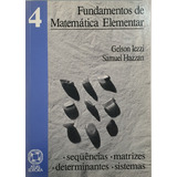 Livro Fundamentos De Matemática Elementar - Vol. 4