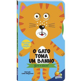 Livro Gire O Disco! Gato Toma Um Banho - Edit. Todo Livro