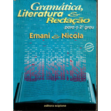 Livro Gramática, Literatura E Redação Para