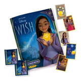 Livro Ilustrado Wish Disney + 30 Envelopes De Figurinhas