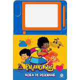 Livro Infantil 3 Palavrinhas - Hora De Desenhar | Lousa Magnética, De Marina Evangelista. Editorial Ciranda Cultural, Tapa Dura, Edición Livro Infantil En Português, 2022