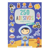 Livro Infantil Álbum De Adesivos Criando Historias De Meninos Com 250 Figurinhas Criatividade