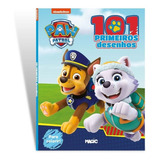 Livro Infantil Patrulha Canina - 101 Meus Primeiros Desenhos