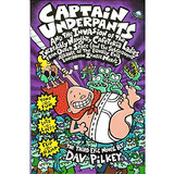 Livro Infanto Juvenis Captain Underpants And The Invasion Of The Incredibly Naughty Cafeteria Ladies From Outer Space (and The Subsequent Assault Of The Equally Evil Lunchroom Zombie Nerds) De Dav ...