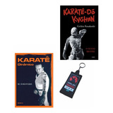 Livro Karate Kyohan E Karate Dinamico + 1 Chaveiro 