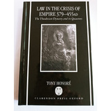Livro Law In The Crisis Of Empire 379-455 Ad / Importado