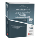 Livro Legislação De Direito Internacional Maxiletra, 18ª Edição 2024, De Aziz Tuffi Saliba. Editorial Rideel, Tapa Mole, Edición 18ª En Português, 2024