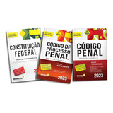 Livro Lei Seca 2022 - Constituição Federal + Código Penal + Código De Processo Penal