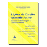 Livro Lições De Direito Administrativo: Estudos