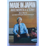 Livro Made In Japan - Akio