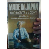 Livro Made In Japan Akio Morita