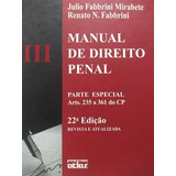 Livro Manual De Direito Penal 3