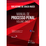 Livro Manual De Processo Penal -