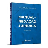 Livro Manual De Redação Jurídica -