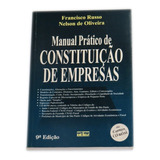 Livro Manual Prático De Constituição De
