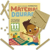 Livro Material Dourado Eva 111 Peças Brasileitura Escolar