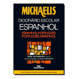Livro Michaelis Dicionário Escolar Espanhol 